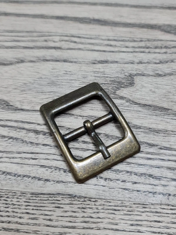 3 cm Kaliteli Kare Toka Antik