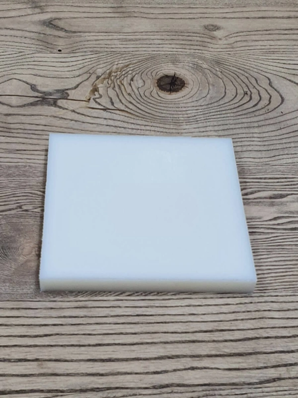 Delme Takozu Kare Beyaz (20cmx20cm)