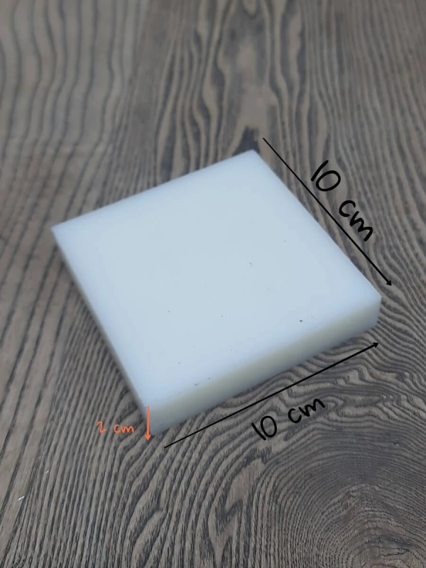 Delme Takozu Kare Küçük Boy (10cmx10cm)