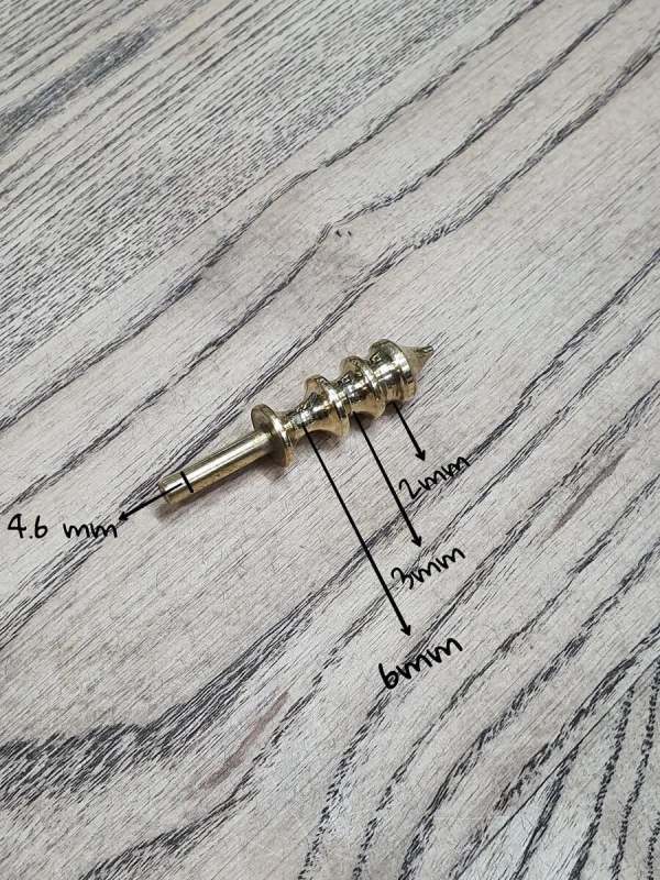 Havyaya Uyarlı Pirinç Perdah İnce Uç