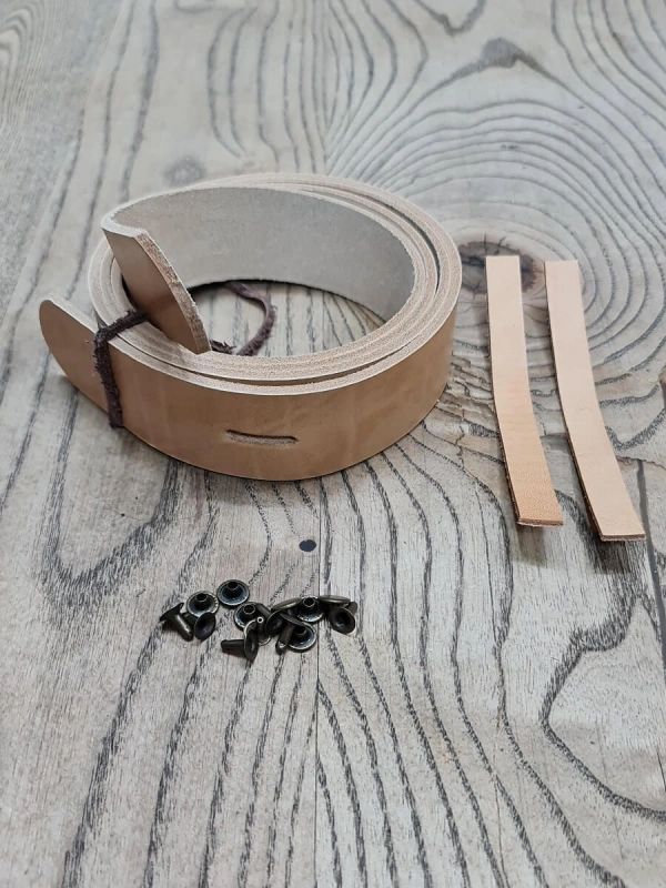 Vaketa Kemer Set - Natural (3.5 cm)