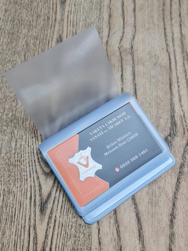 Plastik Dikey Kartlık İçi 10Lu (PVC)