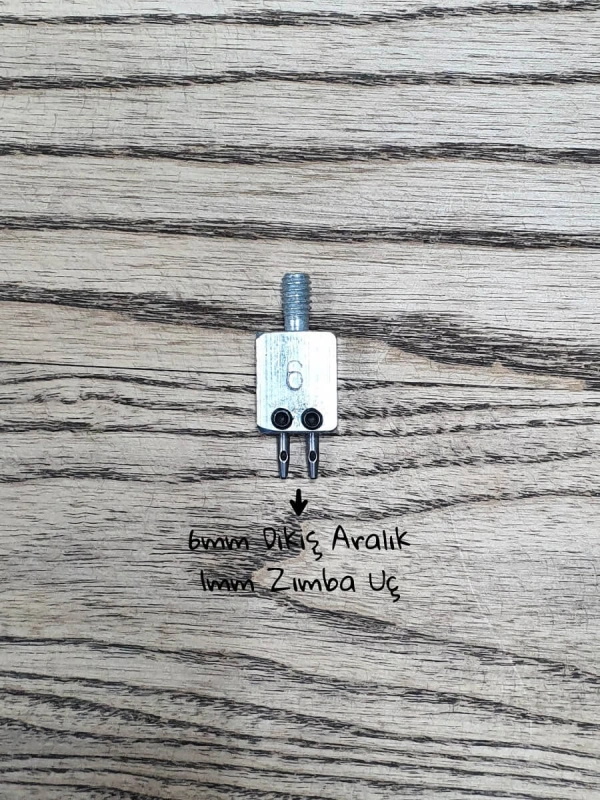Tulumba Uyarlı 1mm Zımba Uçlu 6mm Dikiş Aralıklı 2li Delme