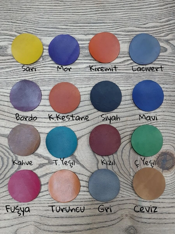 DERLY Color Su Bazlı Vejetal Deri Boyaları (250ml)