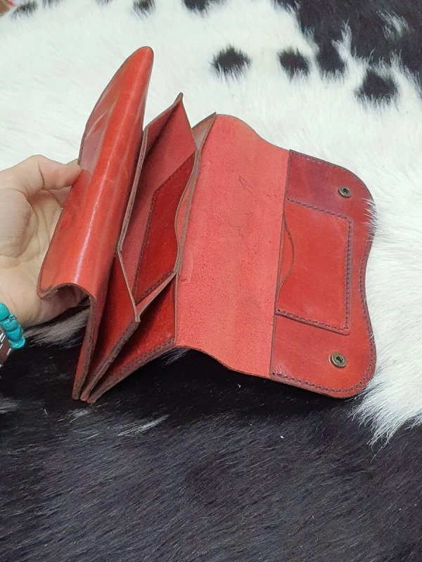 BC-221 PleksiGlass Bayan Cüzdan Şablon