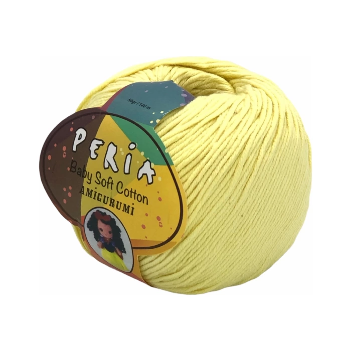 Peria Baby Soft Cotton Amigurumi - 3 - Civciv Sarısı
