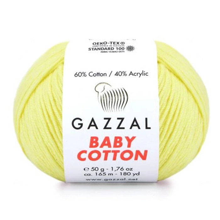 Gazzal Baby Cotton 3413 | Pamuklu Amigurumi İpi