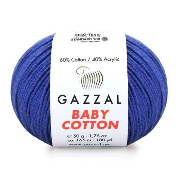 Gazzal Baby Cotton 3421 | Pamuklu Amigurumi İpi