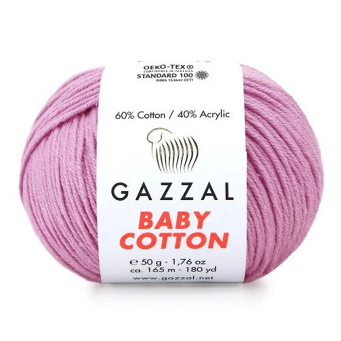 Gazzal Baby Cotton 3422 | Pamuklu Amigurumi İpi