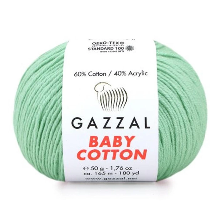 Gazzal Baby Cotton 3425 | Pamuklu Amigurumi İpi