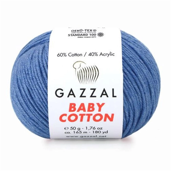 Gazzal Baby Cotton 3431 | Pamuklu Amigurumi İpi