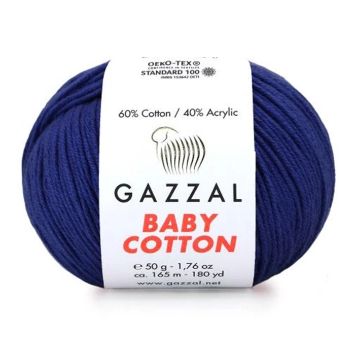 Gazzal Baby Cotton 3438 | Pamuklu Amigurumi İpi