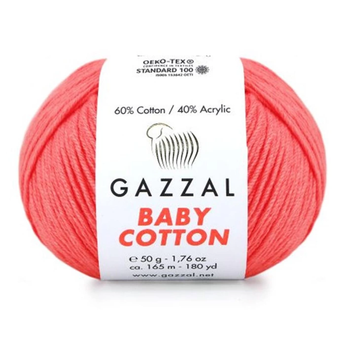 Gazzal Baby Cotton 3460 | Pamuklu Amigurumi İpi