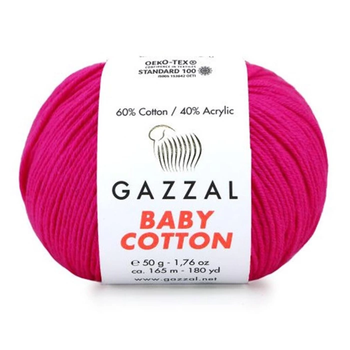 Gazzal Baby Cotton 3461 | Pamuklu Amigurumi İpi