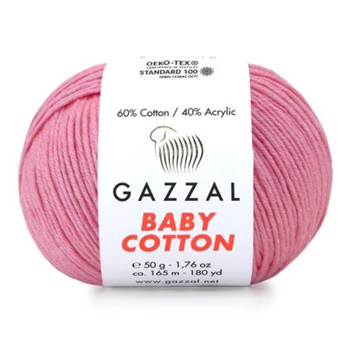 Gazzal Baby Cotton 3468 | Pamuklu Amigurumi İpi