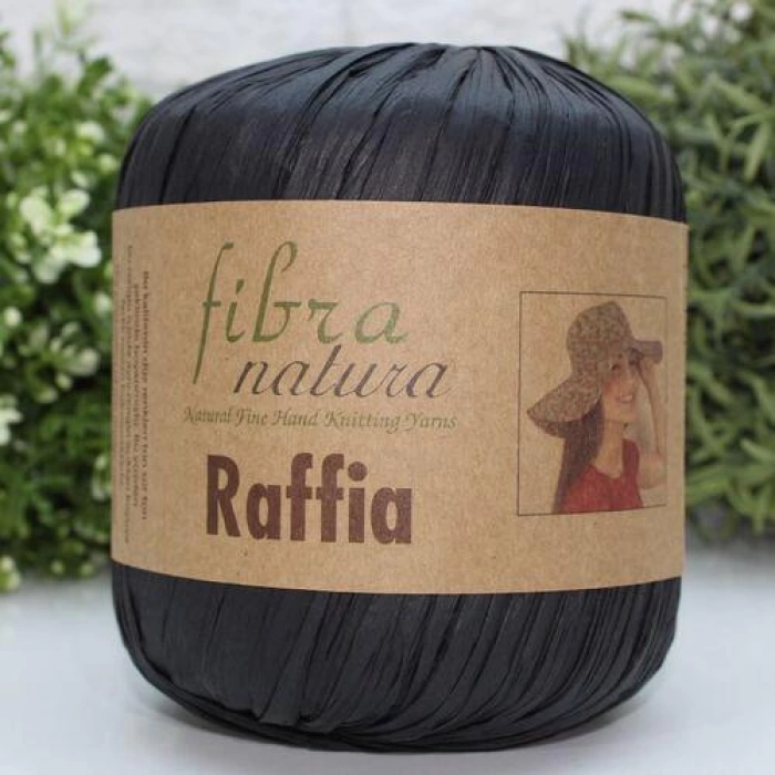 Fibra Natura Raffia 116-12 Siyah