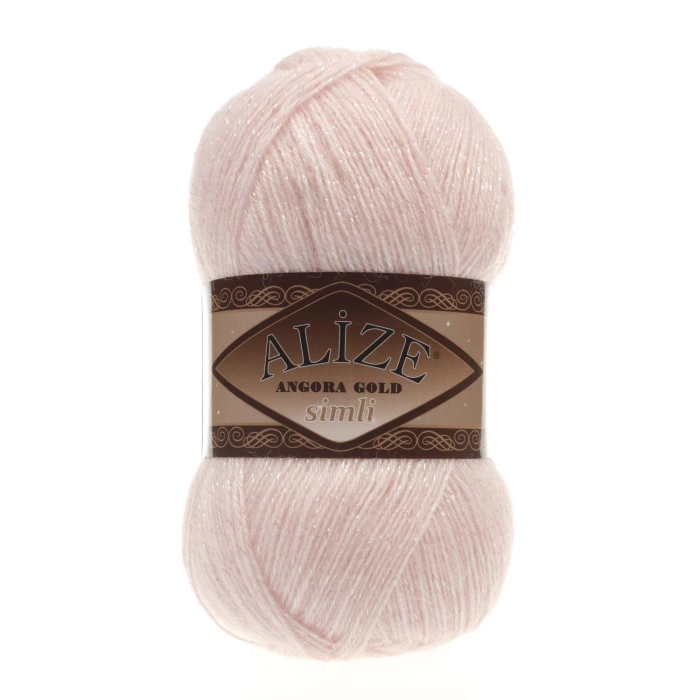 Alize Angora Gold Simli 271 Pembe İnci