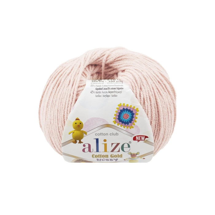 Alize Cotton Gold Hobby New 382 Ten - Amigurumi İpi