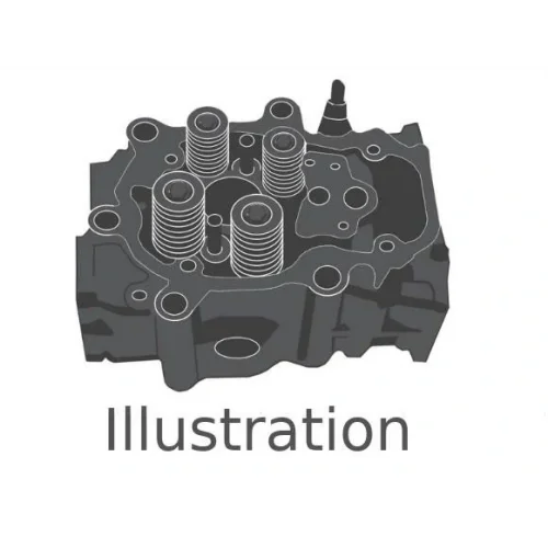 CNG SİLİNDİR KAPAĞI (SUBAPSIZ) - CYLINDER HEAD (WITHOUT VALVES) - ГОЛОВКА ЦИЛИНДРОВ (БЕЗ КЛАПАНА)