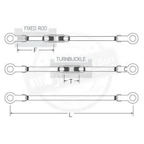 ROT KOLU - TIE ROD ASSY. - РУЛЕВОЙ РЫЧАГ