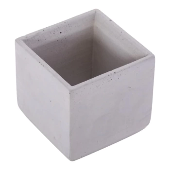 2ıi Set Kare Beton Sukulent & Kaktüs Saksısı