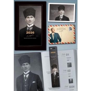 2026 Atatürk Ajandası - Kalpaklı