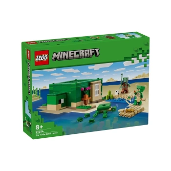 21254 Lego® Minecraft® Kaplumbağa Plaj Evi 234 Parça +8 Yaş