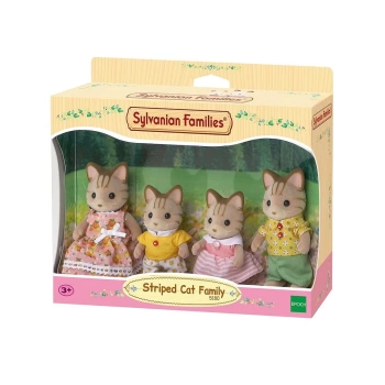 5180 Sylvanian Families, Çizgili Kedi Ailesi, +3 Yaş