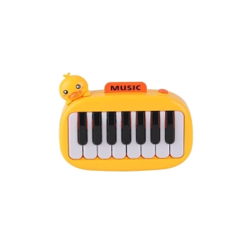 8897-1b Ördek Işıklı Müzikal Piano