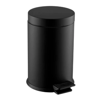 Cooker 12 Litre Siyah Pedallı Çöp Kovası