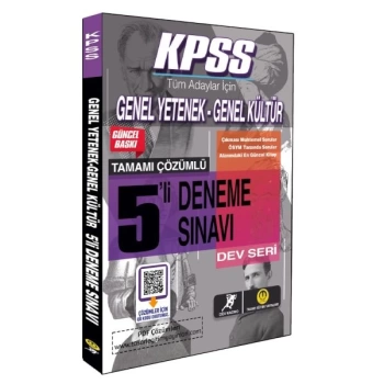 Kpss Genel Yetenek- Genel Kültür 5 Çözümlü Deneme