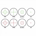 Vector Optics Sable 1x25x34 4 Nişangahlı Kırmızı-Yeşil REDDOT