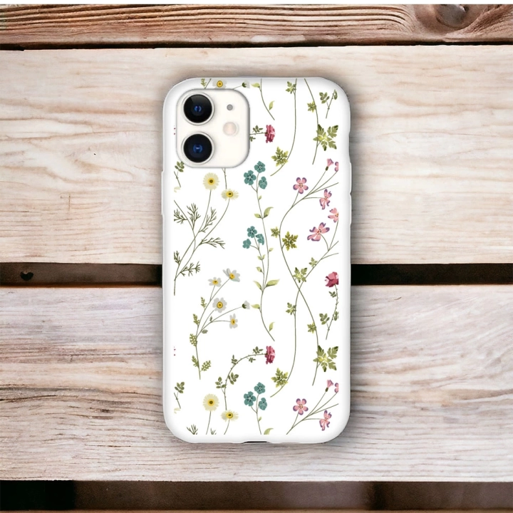 iPhone 11 Uyumlu Dream Flower Pattern Desenli Lansman Kılıf