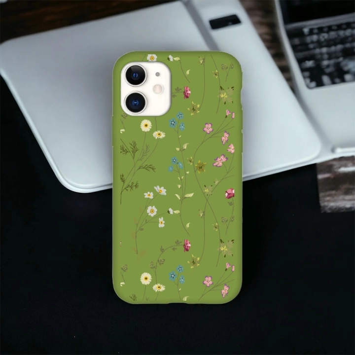 iPhone 11 Uyumlu Dream Flower Pattern Desenli Lansman Kılıf