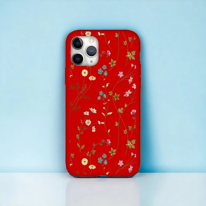 iPhone 11 Promax Uyumlu Dream Flower Pattern Desenli Lansman Kılıf