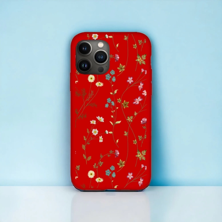 iPhone 12 / 12 Pro Uyumlu Dream Flower Pattern Desenli Lansman Kılıf