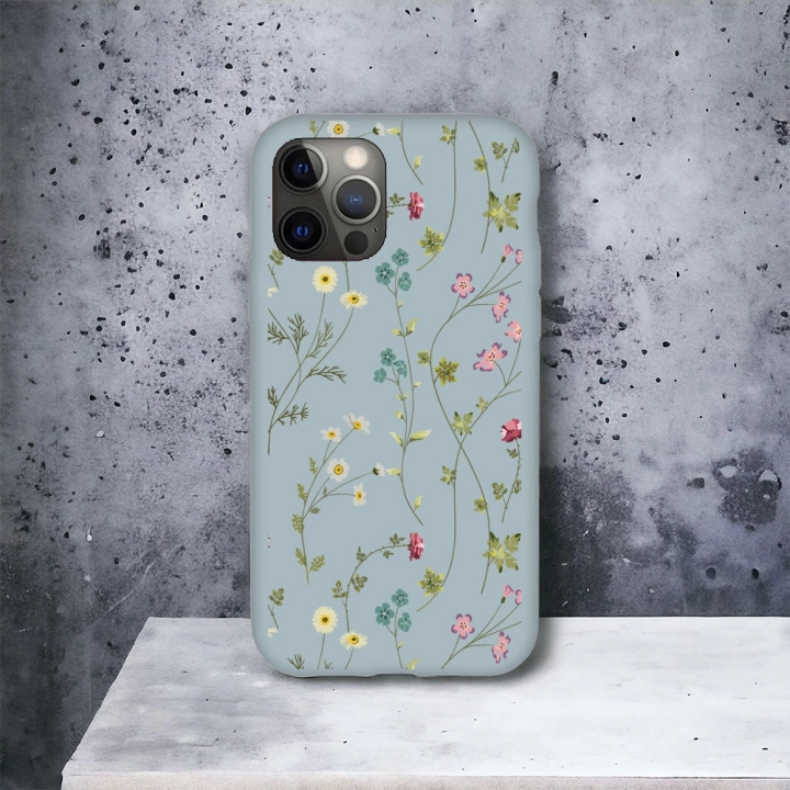 iPhone 12 Promax Uyumlu Dream Flower Pattern Desenli Lansman Kılıf