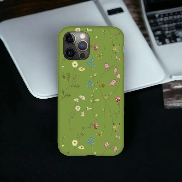 iPhone 12 Promax Uyumlu Dream Flower Pattern Desenli Lansman Kılıf