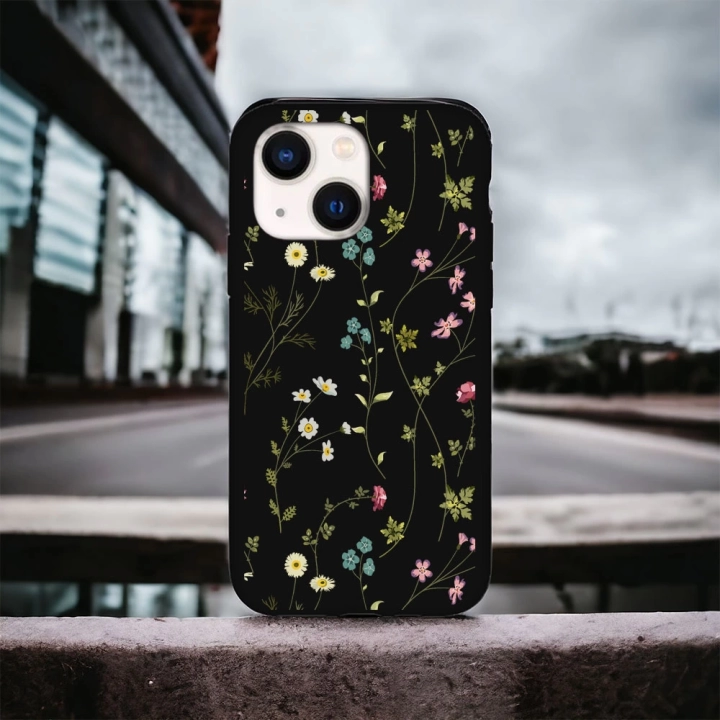 iPhone 13 / 14 Uyumlu Dream Flower Pattern Desenli Lansman Kılıf