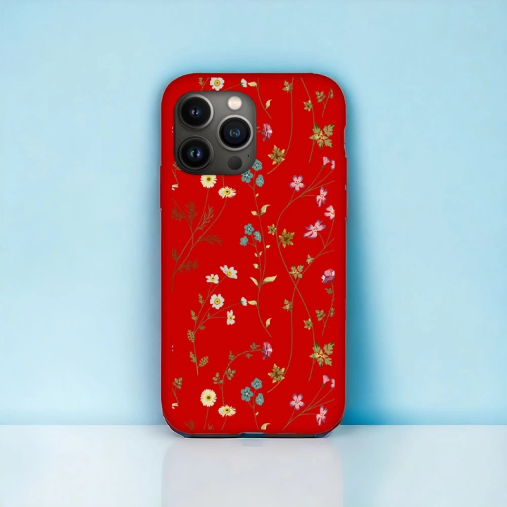 iPhone 13 Pro Uyumlu Dream Flower Pattern Desenli Lansman Kılıf