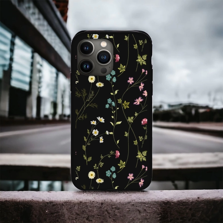 iPhone 13 Pro Uyumlu Dream Flower Pattern Desenli Lansman Kılıf