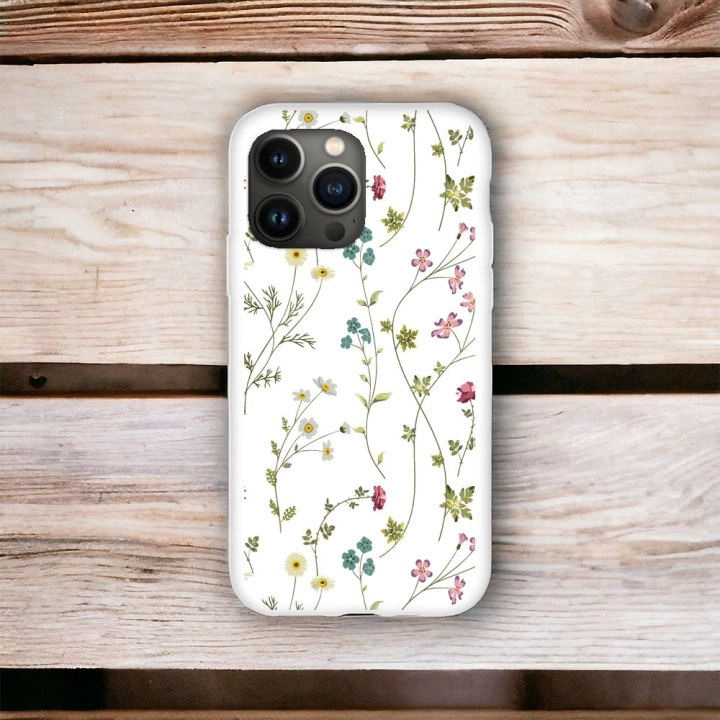 iPhone 14 Pro Uyumlu Dream Flower Pattern Desenli Lansman Kılıf