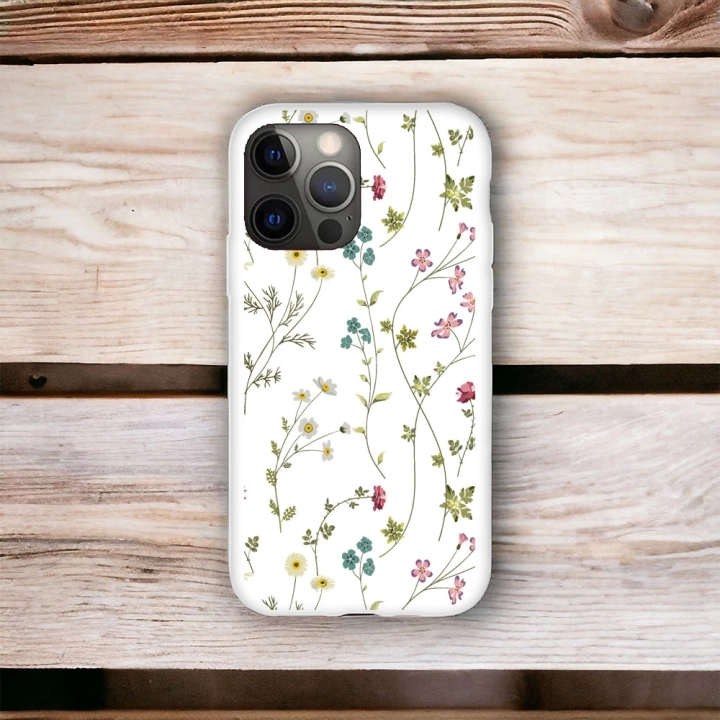 iPhone 14 Promax Uyumlu Dream Flower Pattern Desenli Lansman Kılıf