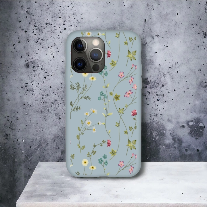 iPhone 14 Promax Uyumlu Dream Flower Pattern Desenli Lansman Kılıf