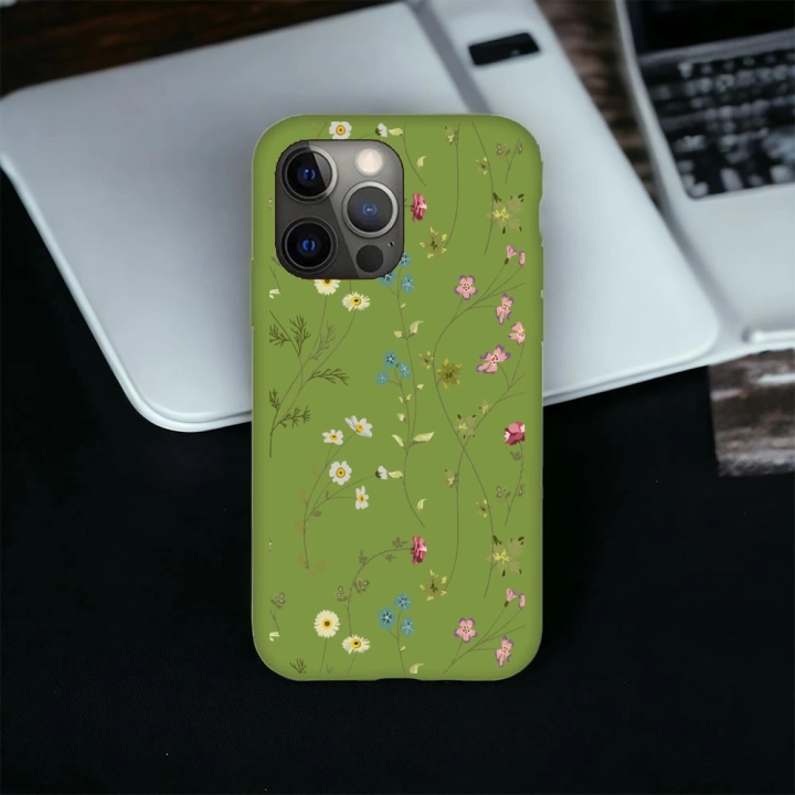 iPhone 14 Promax Uyumlu Dream Flower Pattern Desenli Lansman Kılıf