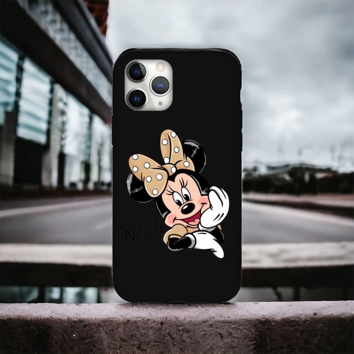 iPhone 11 Promax Uyumlu Minnie Desenli Lansman Kılıf