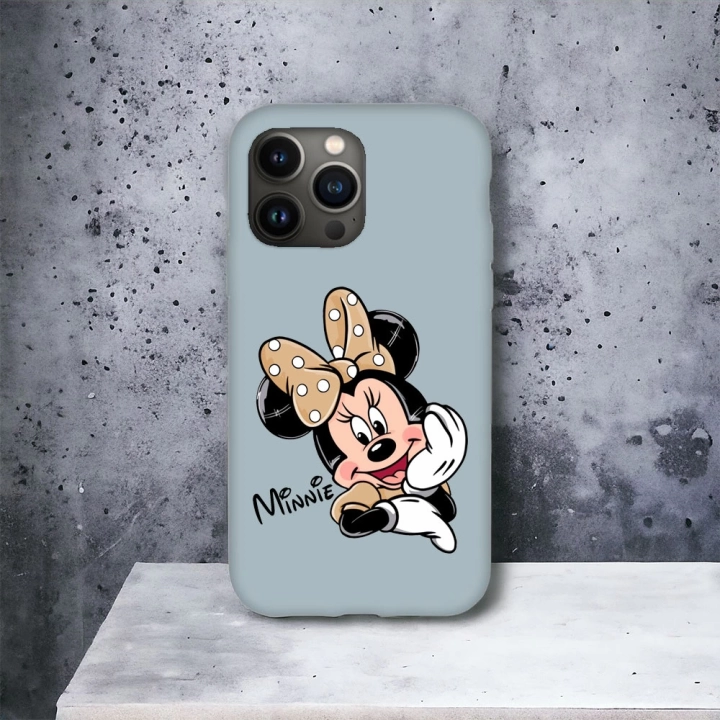 iPhone 13 Promax Uyumlu Minnie Desenli Lansman Kılıf