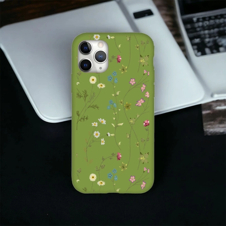 iPhone 11 Promax Uyumlu Dream Flower Pattern Desenli Lansman Kılıf