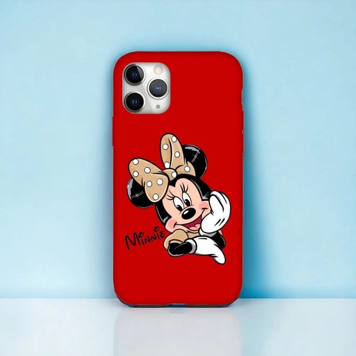 iPhone 11 Promax Uyumlu Minnie Desenli Lansman Kılıf