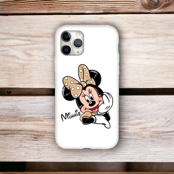 iPhone 11 Promax Uyumlu Minnie Desenli Lansman Kılıf